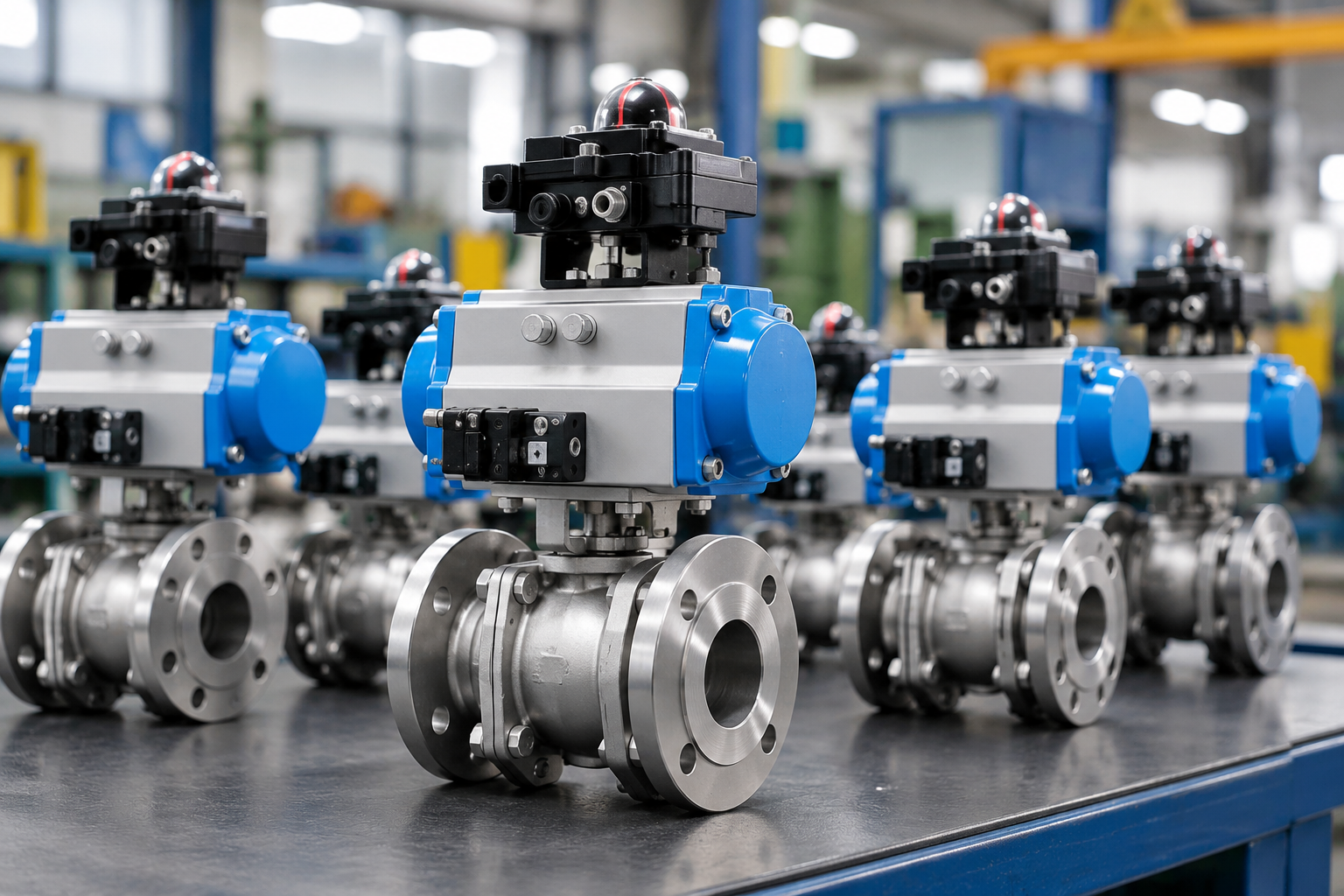 High-Precision Gate, Globe, and Butterfly Valve Assemblies
