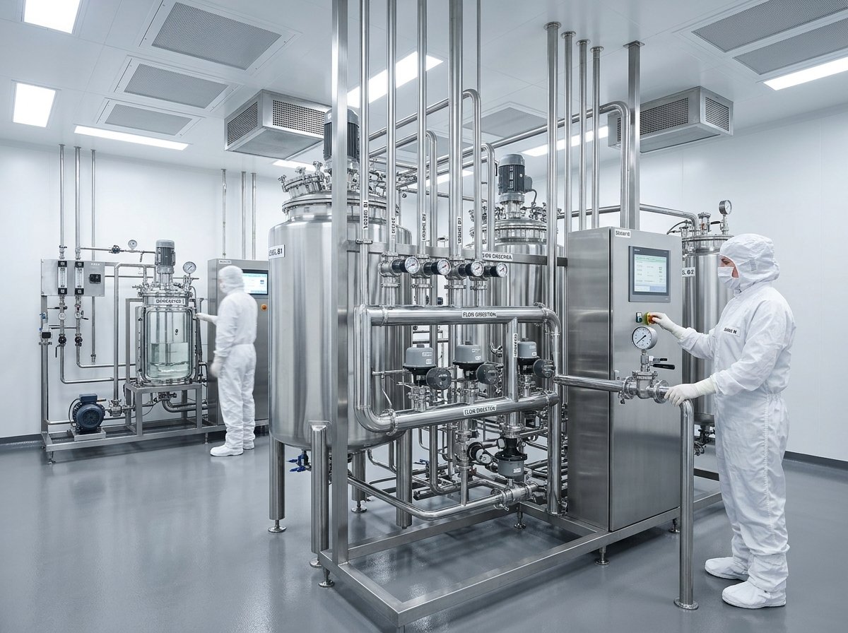 Pharmaceutical and Biotechnology Sterile Cleanroom Valves